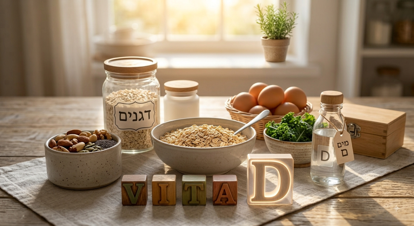 ויטמין D: המדריך המקיף — תפקיד, מקורות וכמה באמת צריך