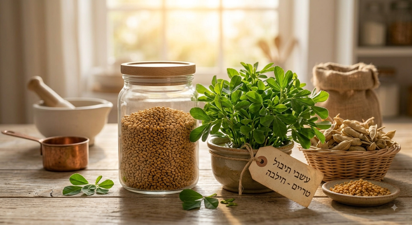 חילבה: שימוש מסורתי, יתרונות אפשריים ואזהרות חשובות